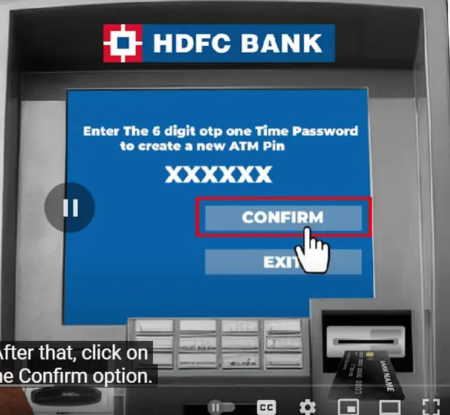 hdfc atm pin kaise banaye